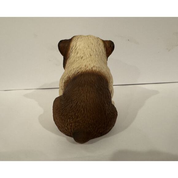 Vintage Harvey Knox Kingdom 1986 House of Global Art Hand Painted Bulldog Figure - Picture 2 of 5